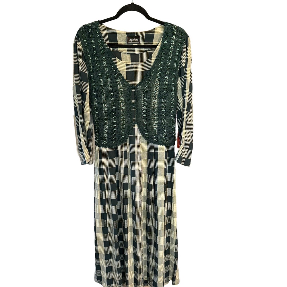 VINTAGE|‎ IMPULSIVE| WOMENS DRESS| SIZE 20X49"